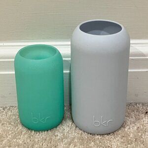 Lot of Bkr Bottlle Sleeves Grace Little Sleeve & Sheer Green Jules Teeny Sleeve